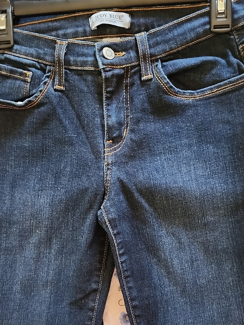 Judy Blue Dark Blue Skinny Jeans - Picture 5 of 7